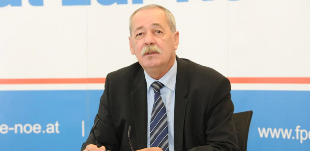 FPÖ-Klubobmann-Stellvertreter und Landtagsabgeordneter Erich Königsberger.