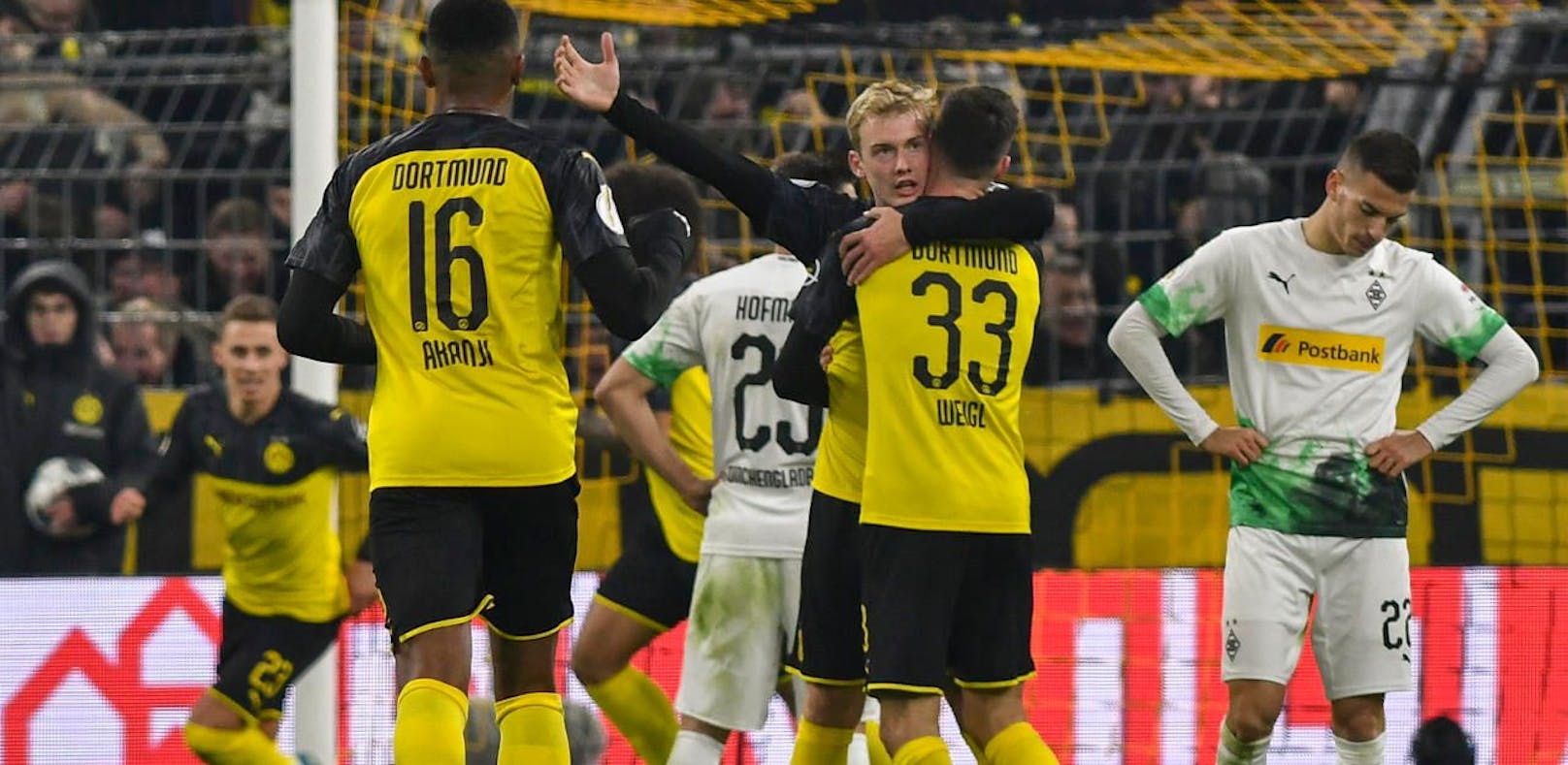 Borussia Dortmund träumt weiter vom Pokal-Sieg - Marco Rose und Mönchengladbach sind raus