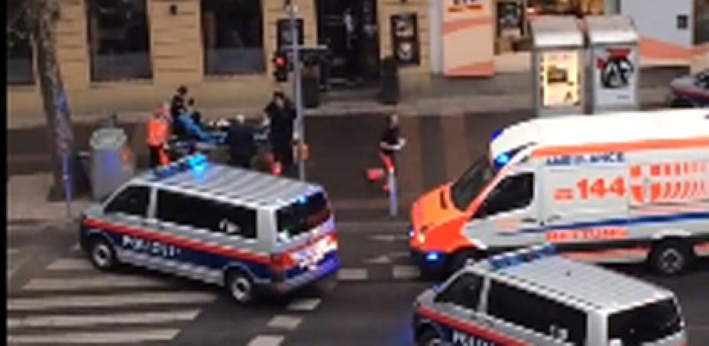 Messerattacke in der Praterstraße in Wien-Leopoldstadt. 