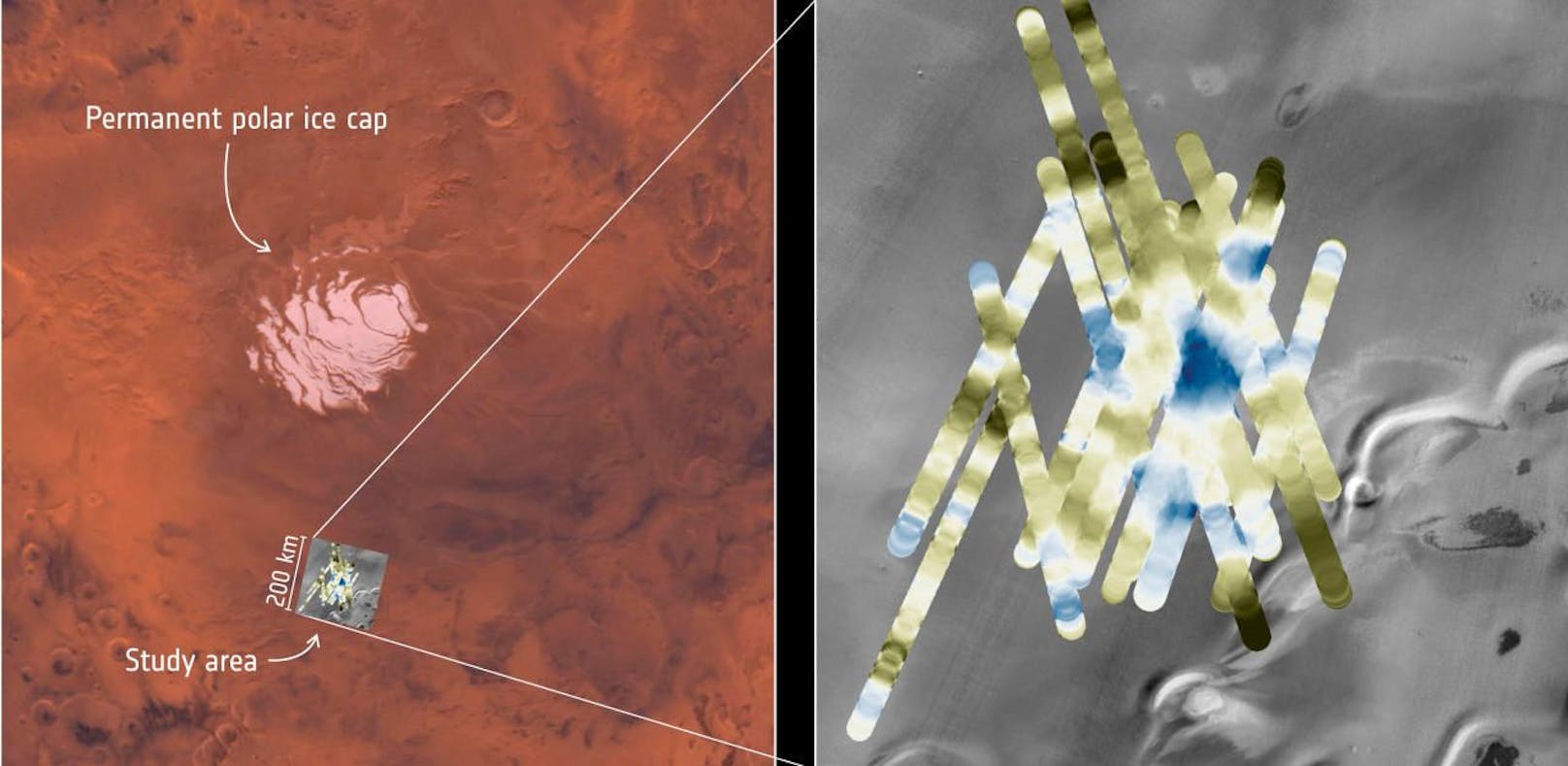 Unterirdischer See auf dem Mars entdeckt