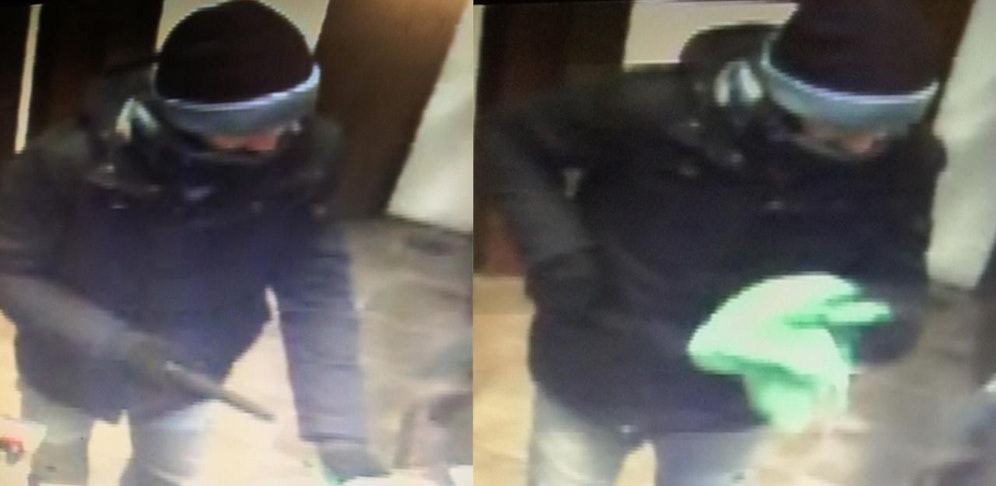 Hinweise nach diesem Räuber werden von der Polizei erbeten.