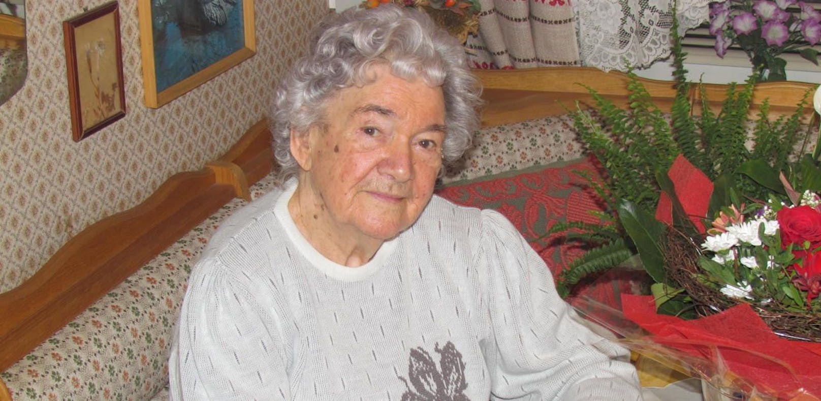 Rajskub an ihrem 95. Geburtstag vor rund 1,5 Jahren.