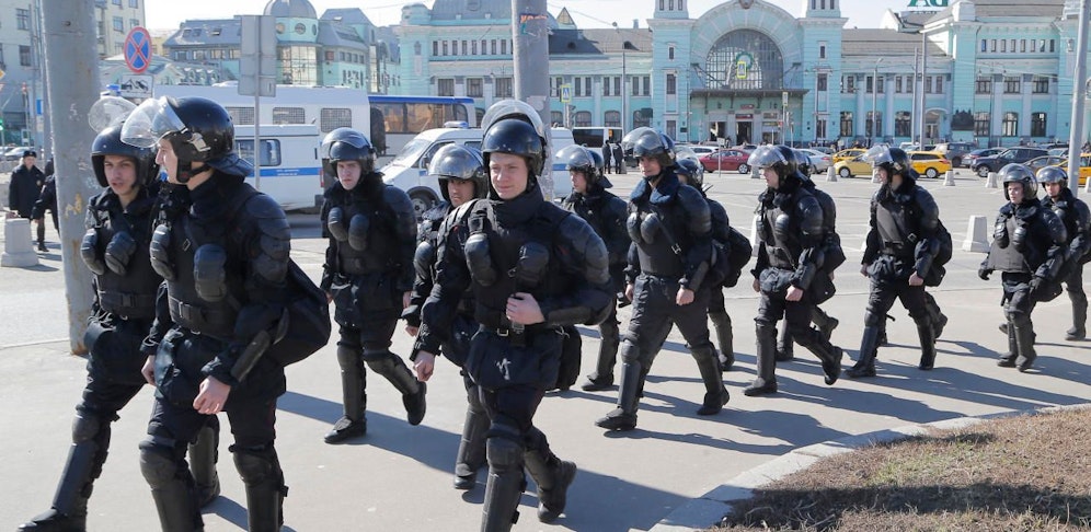 In Moskau läuft ein Großeinsatz. (Archivbild)