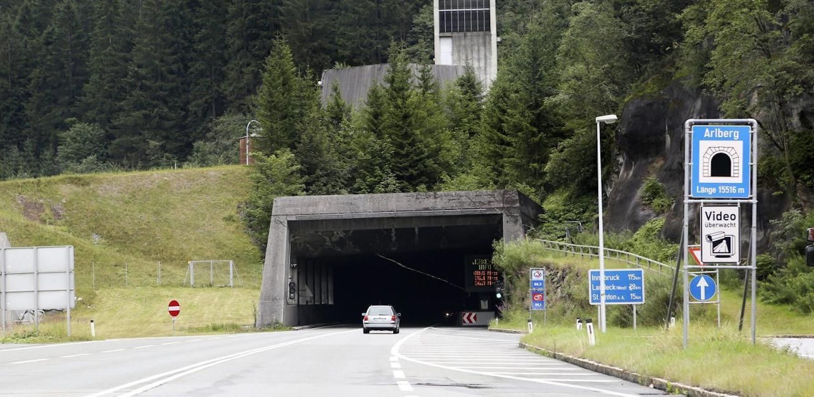 Der Arlbergtunnel ist bis zum 2. Oktober gesperrt