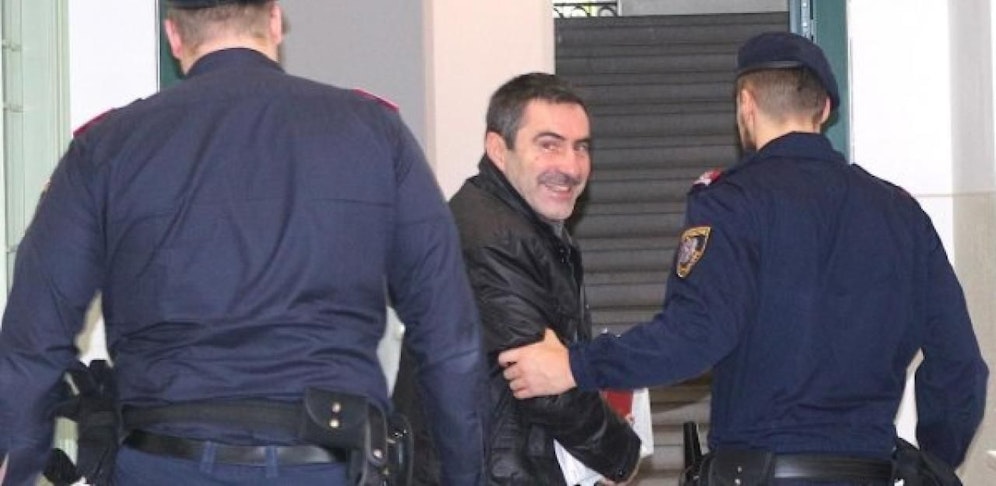 Franz Stieger: 2016 wurde er zum Stalking-Prozess aus der Haft wegen unbezahlter Verwaltungsstrafen vorgeführt.