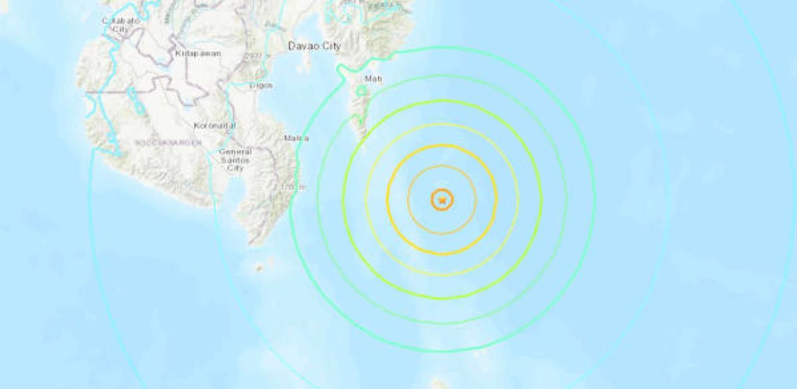 Tsunami-Warnung nach starkem Erdbeben