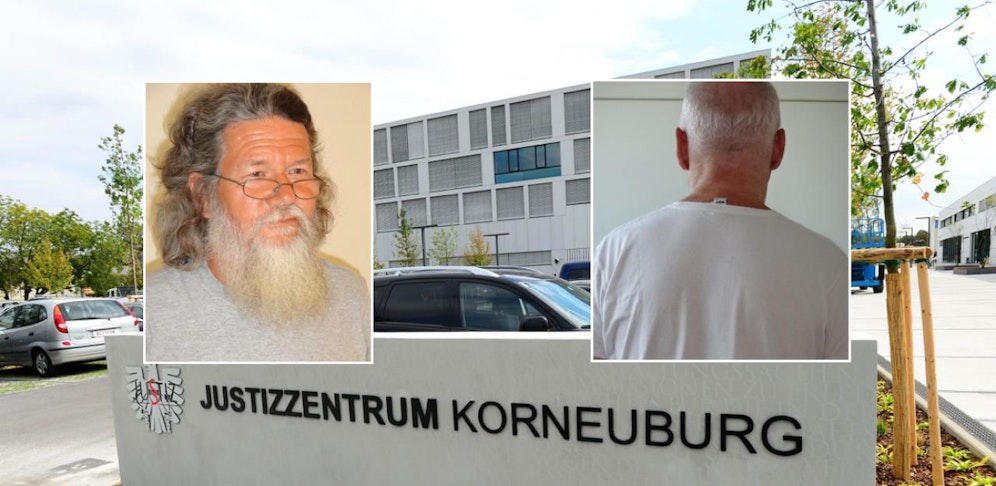 Hausbesitzer (li.) kämpfte mit Einbrecher (re.), wurde verletzt, aber der Täter gefasst.