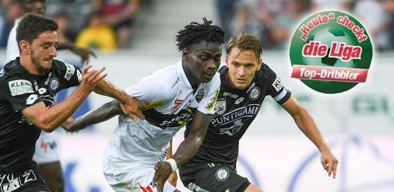 Ousmane Diakite lässt seine Gegner stehen. Ein gewohntes Bild diese Saison.