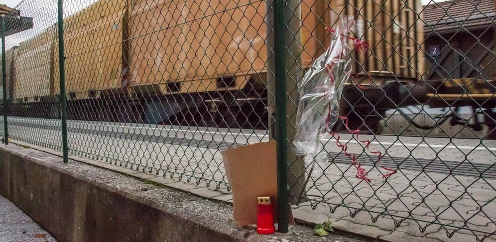 Hier geschah das furchtbare Unglück.