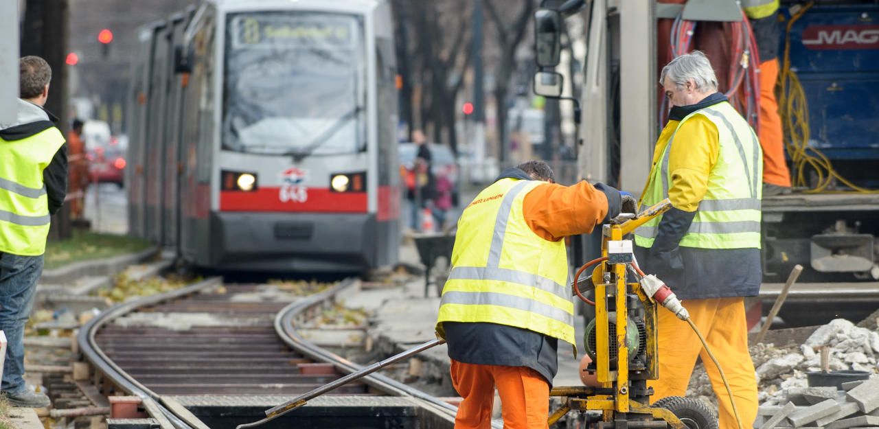 Wegen Gleisarbeiten ist der Schottenring ab Mittwoch komplett gesperrt.