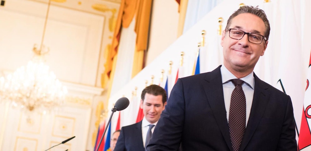 Eine SMS von Heinz-Christian Strache sorgte für Aufsehen.