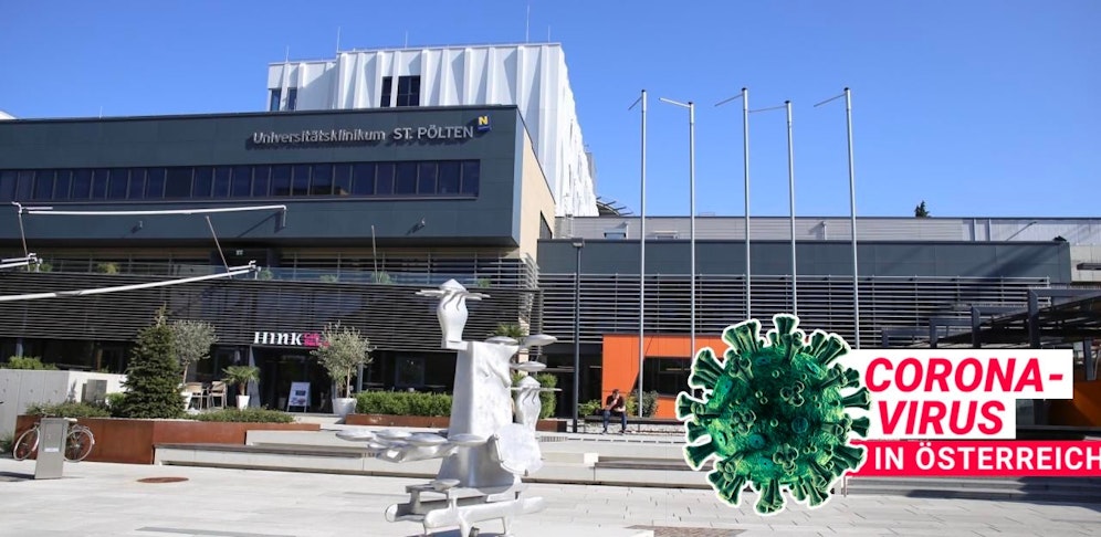 Im St. Pöltner Spital starben zwei Corona-Patienten.