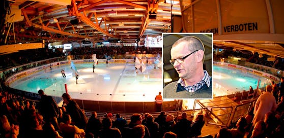 Gerold Rachlinger hört bei den Black WIngs als Stadionsprecher auf.