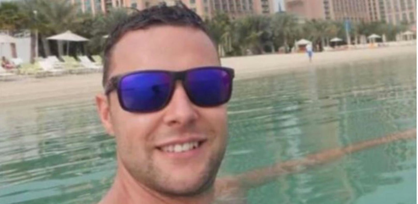 Jamie Harron (27) wird in Dubai festgehalten. 