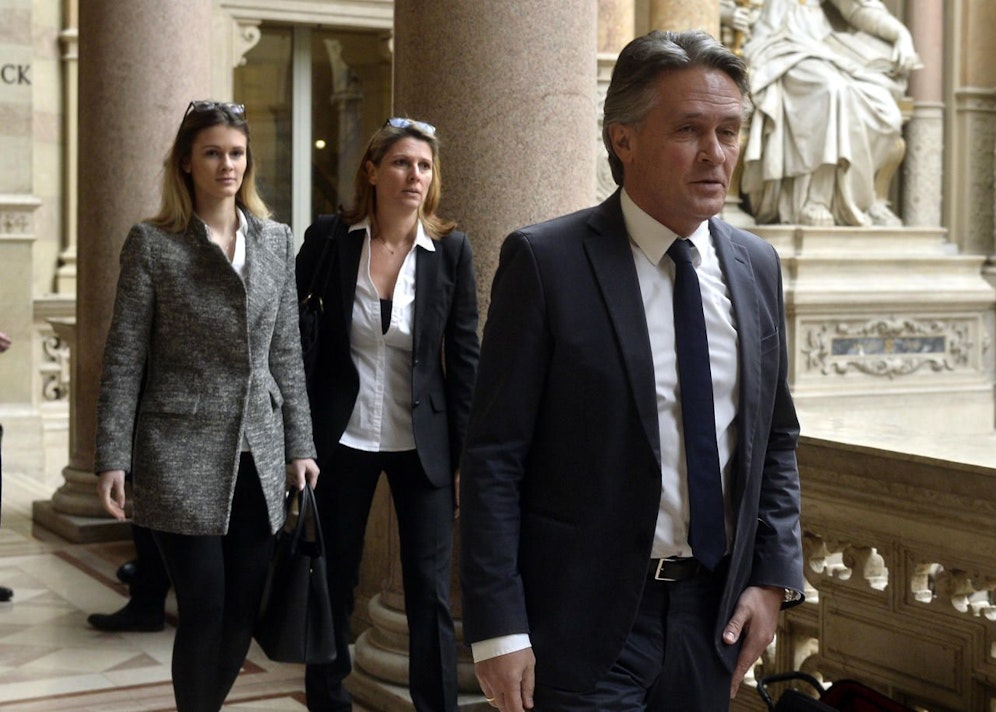 Familie Westenthaler vor der unheilvollen Haft des Vaters (r.).