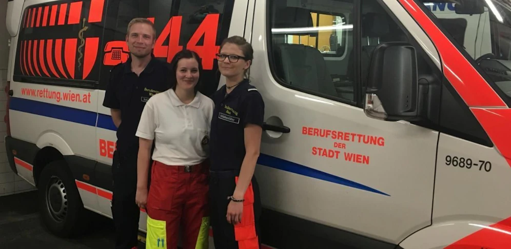 v.l.: Christoph M., Stefanie Göttlich, Nina P.