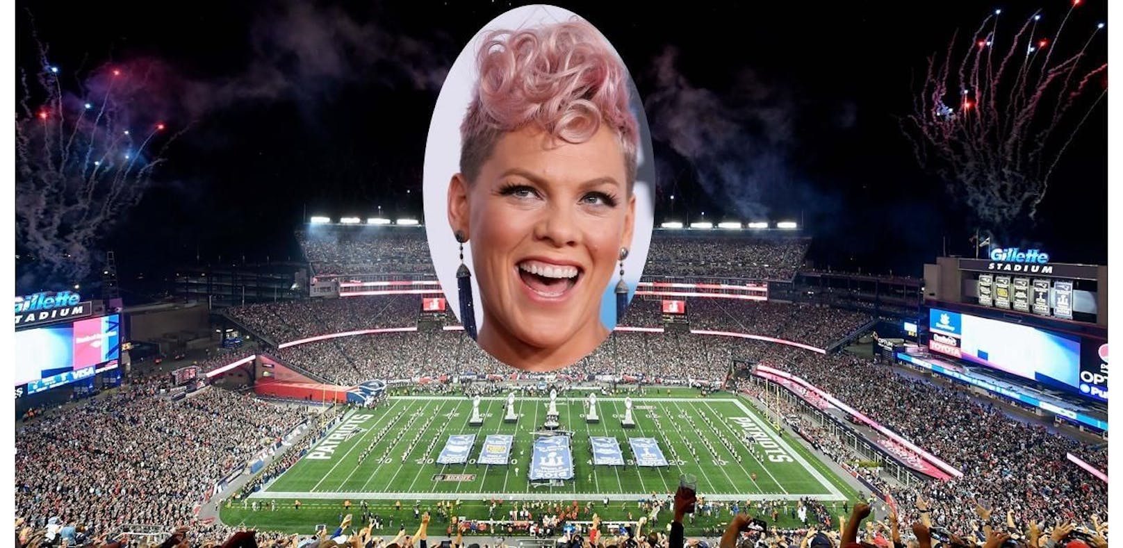 Pink singt die Hymne beim Super Bowl 2018