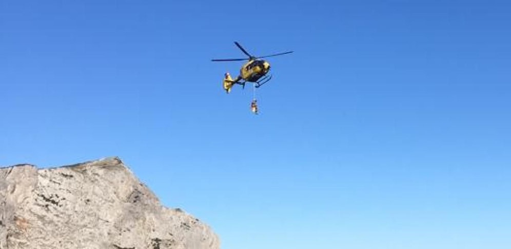 Ein Foto von der Taubergung.