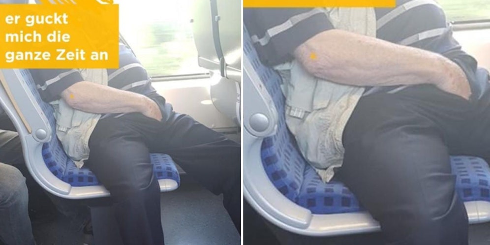 Die Polizei sucht den älteren Herren