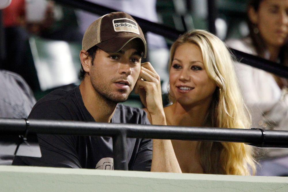 Enrique Iglesias and Anna Kournikova