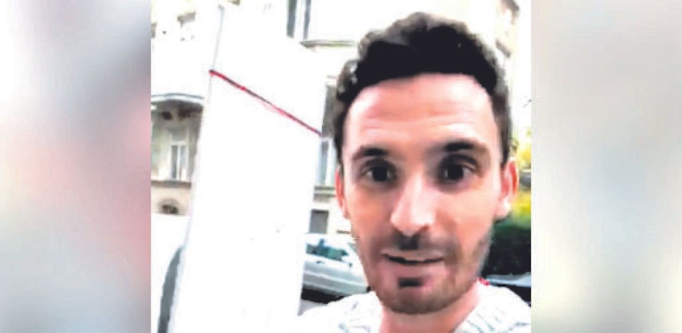 James Cottriall teilte den Vorfall im Netz.