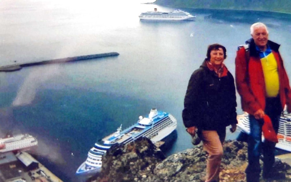 Margit F. und Erwin hatten während der Kreuzfahrt nur selten was zu lachen.