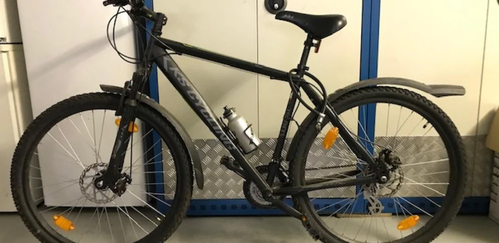 Dieses Fahrrad sucht seinen Besitzer.