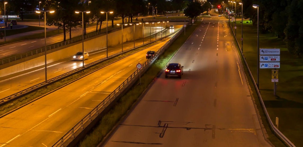 Die nächtliche Fahr endete glimpflich.