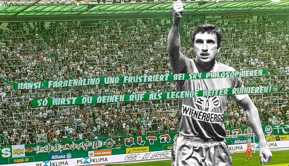 So kritisierte der "Block West" Vereinsikone Hans Krankl.