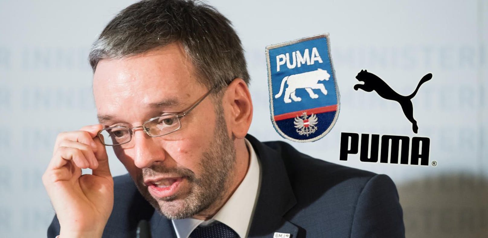 Ein Markenstreit rund um den Namen &quot;Puma&quot; könnte Innenminister Herbert Kickl noch Kopfzerbrechen bereiten.