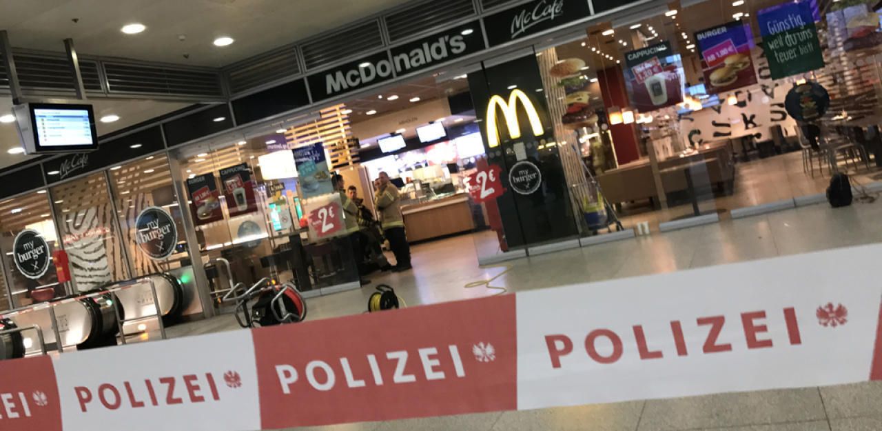 Brennpunkt Linzer Bahnhof: Nach einer Pfefferspray-Attacke mussten Teile des Bahnhofs gesperrt werden.