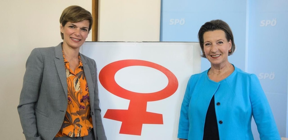 Rendi-Wagner und Heinisch-Hosek, SPÖ.