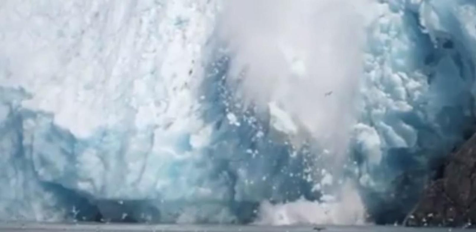 So sterben Gletscher: Schock-Video aus Alaska