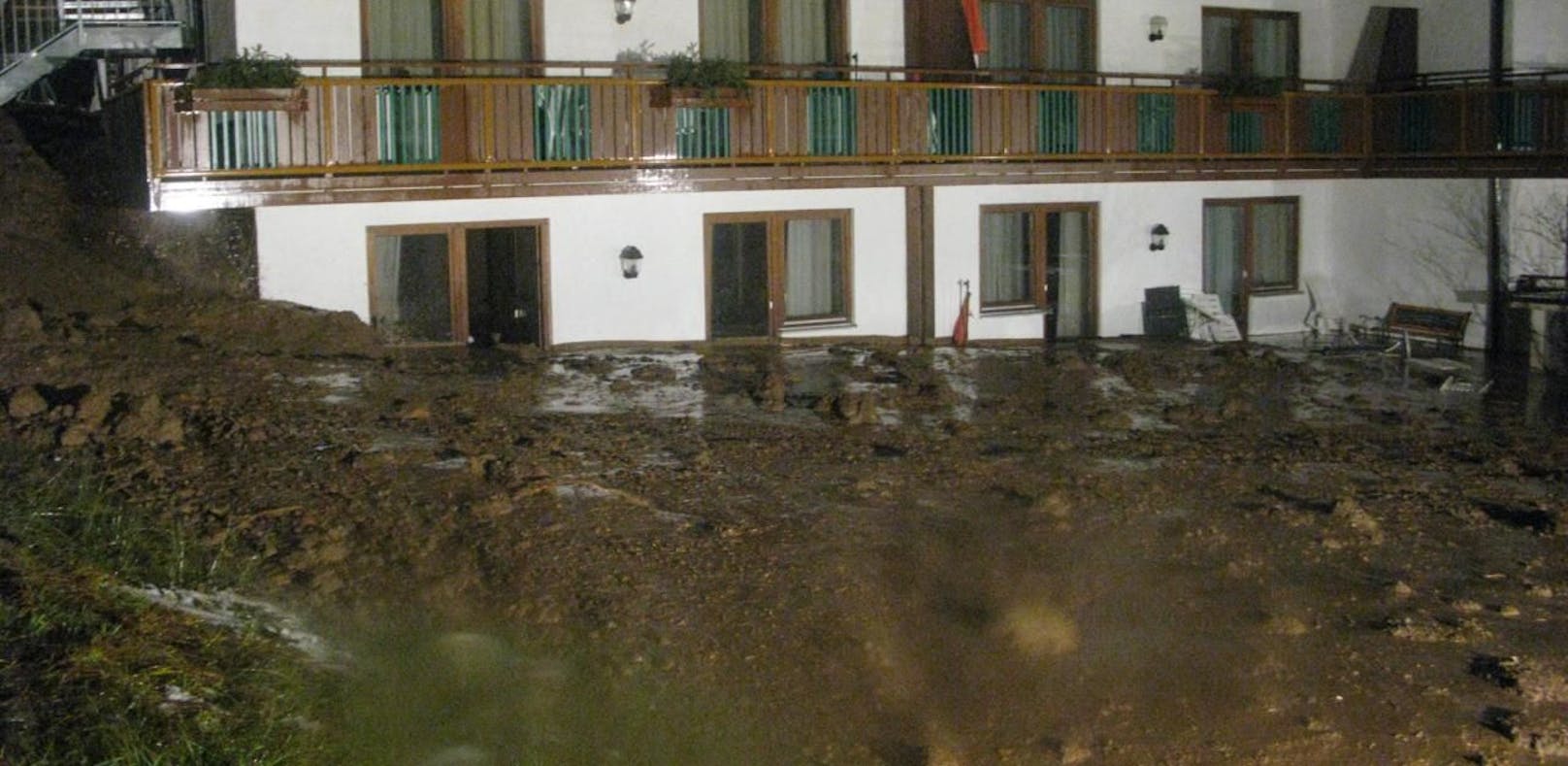 Hotel im Ländle nach Murenabgang evakuiert
