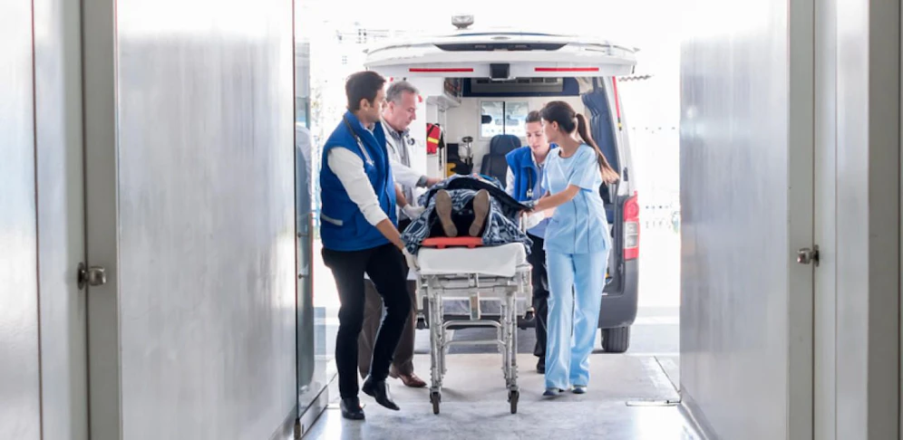 Der verletzte Bub wurde in ein Spital gebracht