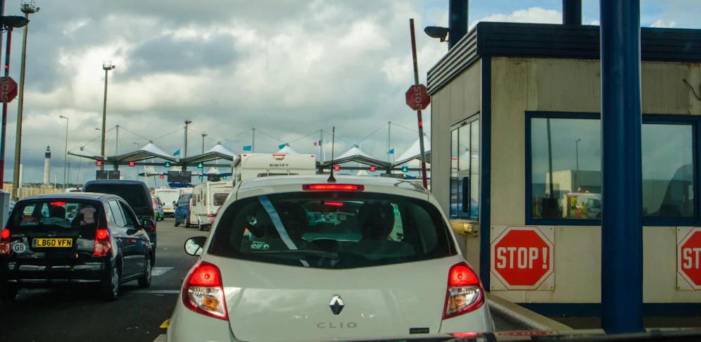 Ohne Kontrolle kein Durchkommen.