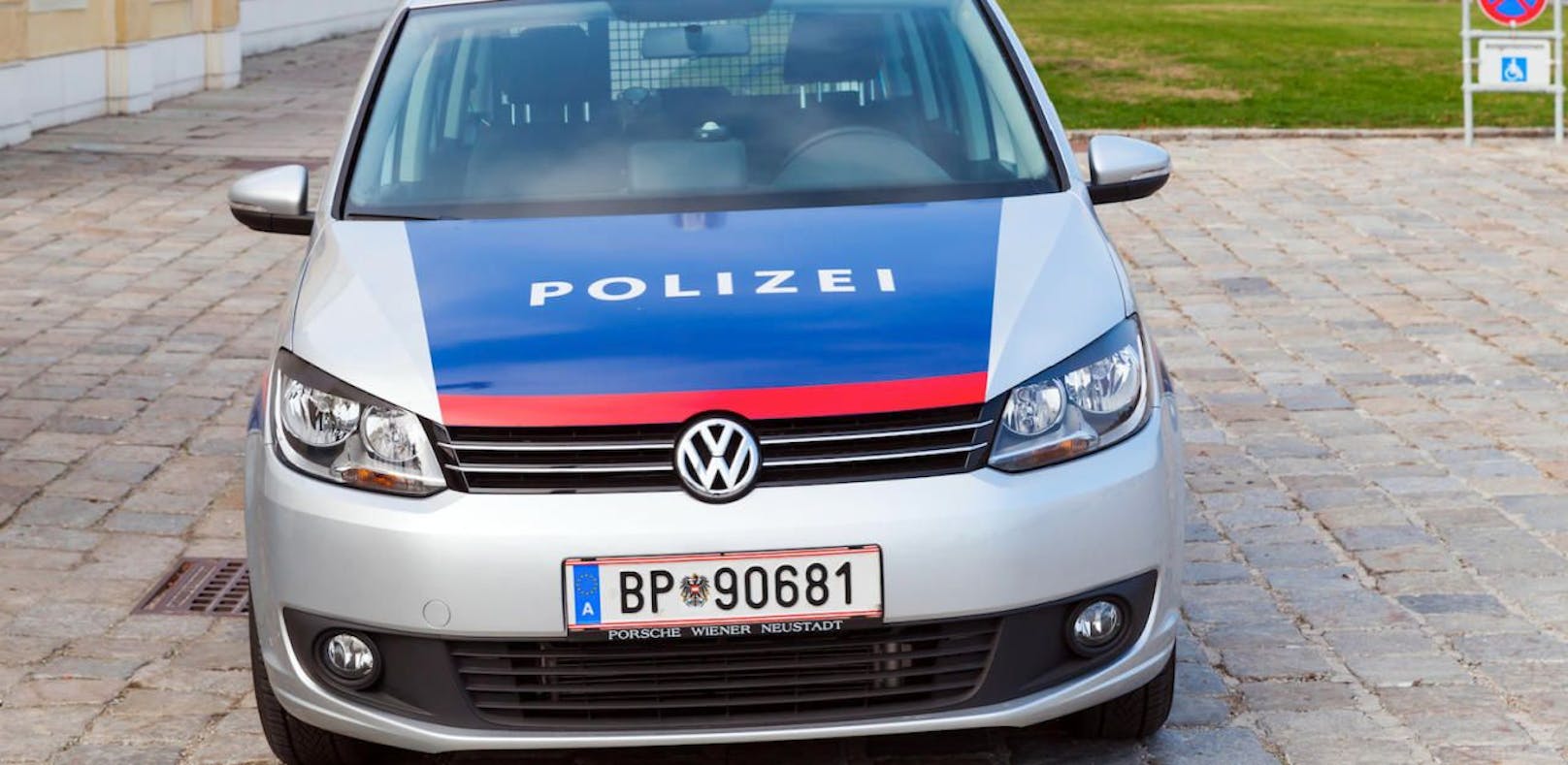 Polizei-Einsatz in Gerasdorf bei Wien am Mittwoch.