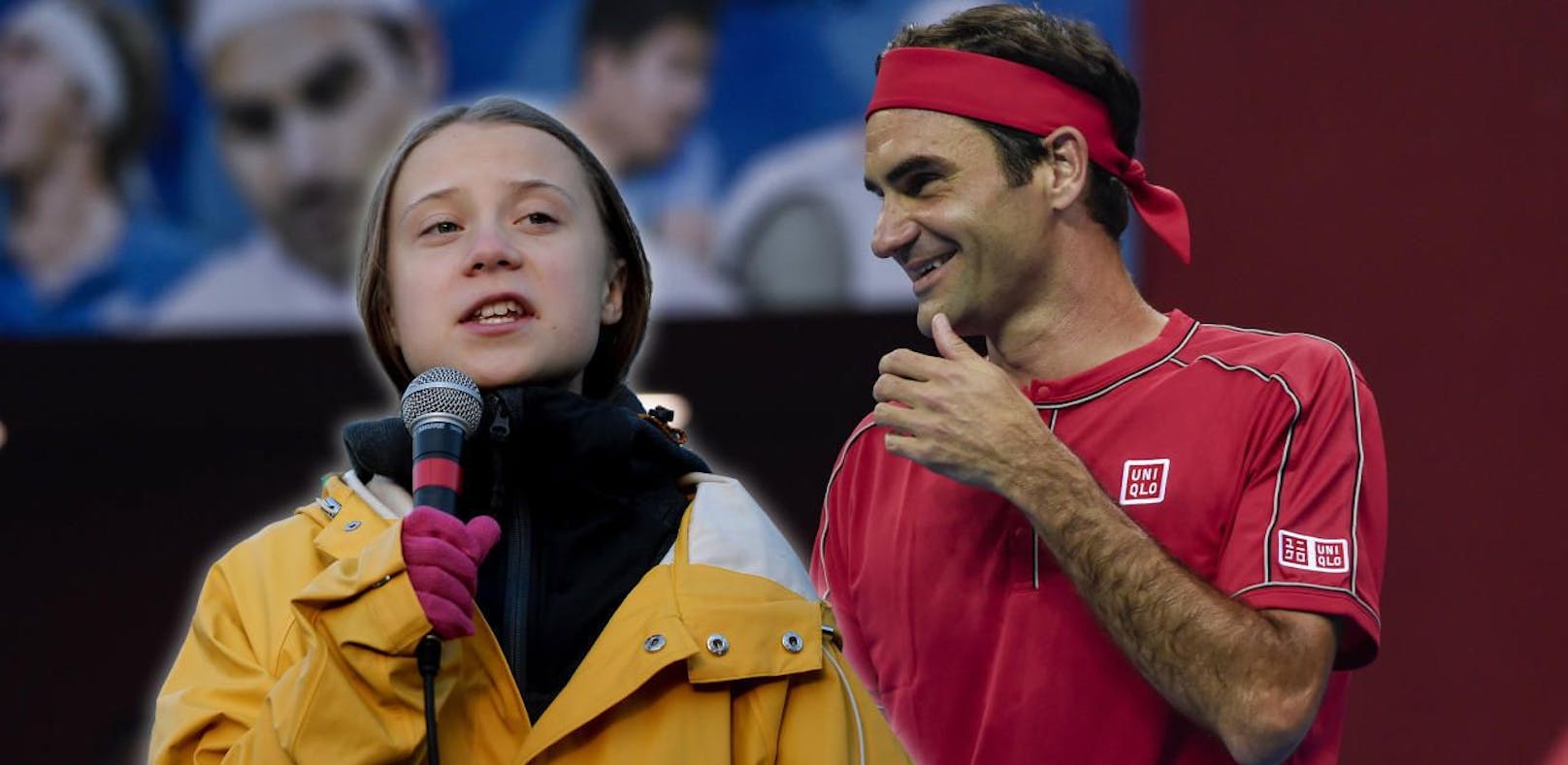 Greta Thunberg, Roger Federer