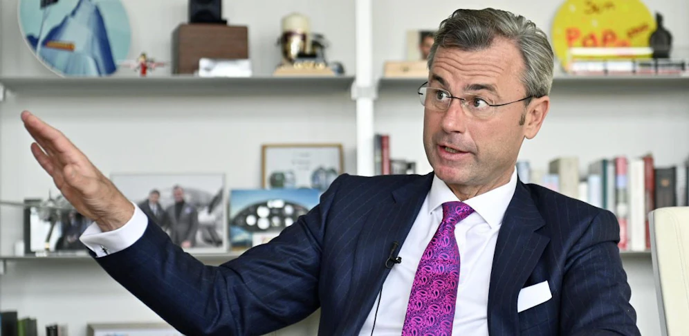 Norbert Hofer (FPÖ), Bundesminister für Verkehr, Innovation und Technologie.