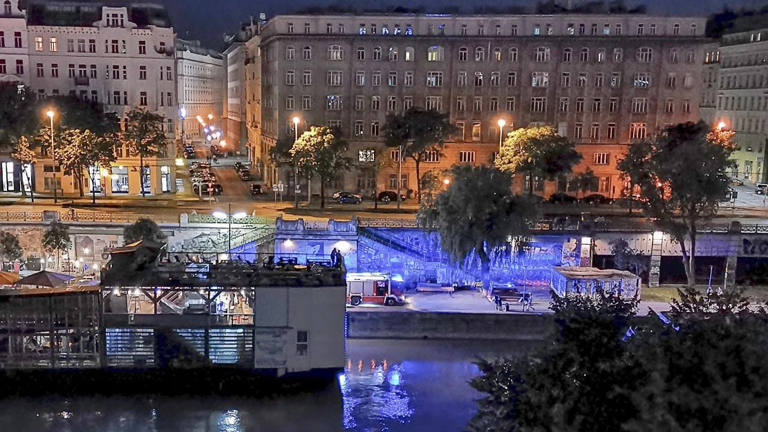 Rettungseinsatz in der Nacht auf Dienstag am Donaukanal!