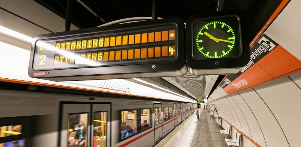 Die U3 verkehrt derzeit nur eingeschränkt (Symbolbild)