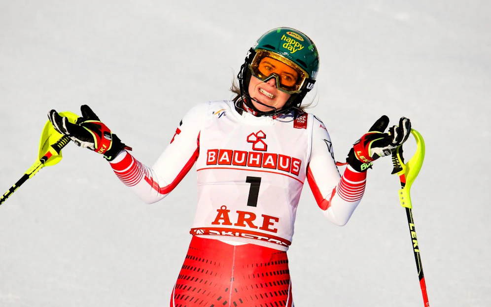 Katharina Liensberger hat Ärger mit dem Ausrüster.