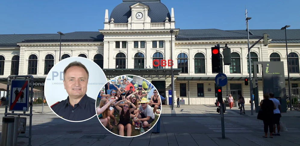 Die Polizei fürchtet, dass der Bahnhof überlastet sein wird.