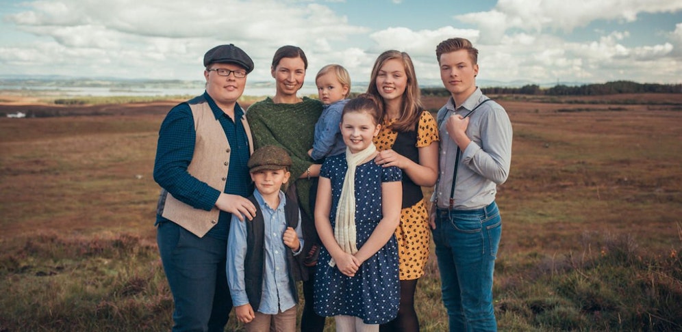 Angelo Kelly und seine Familie