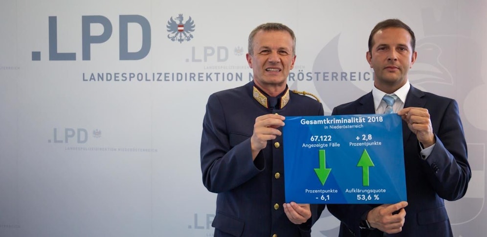 Die Landespolizeidirektion präsentierte die Kriminalstatistik