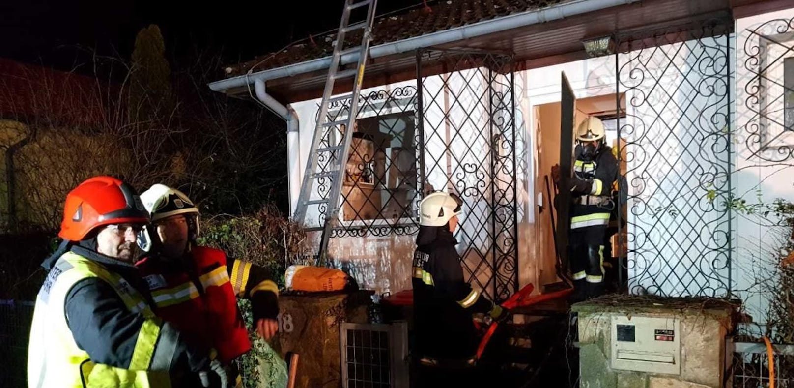 108 Feuerwehrleute löschten Brand in Lassee