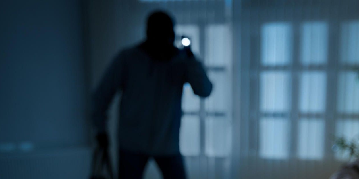 Ein Einbrecher. Symbolfoto