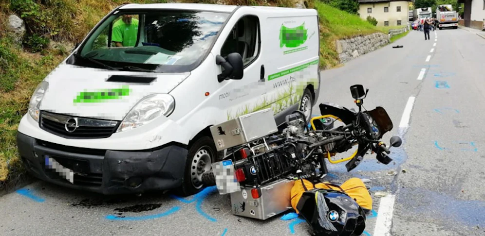 Der tödliche Motorradunfall passierte auf der Brennerstraße