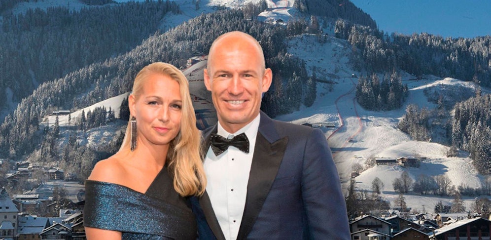 Arjen Robben genießt die Tiroler Berge