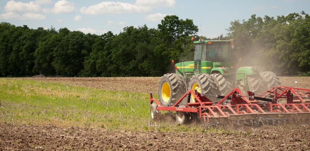 Von chinesischen Einfuhrzöllen betroffen: Ein Farmer in Indiana.